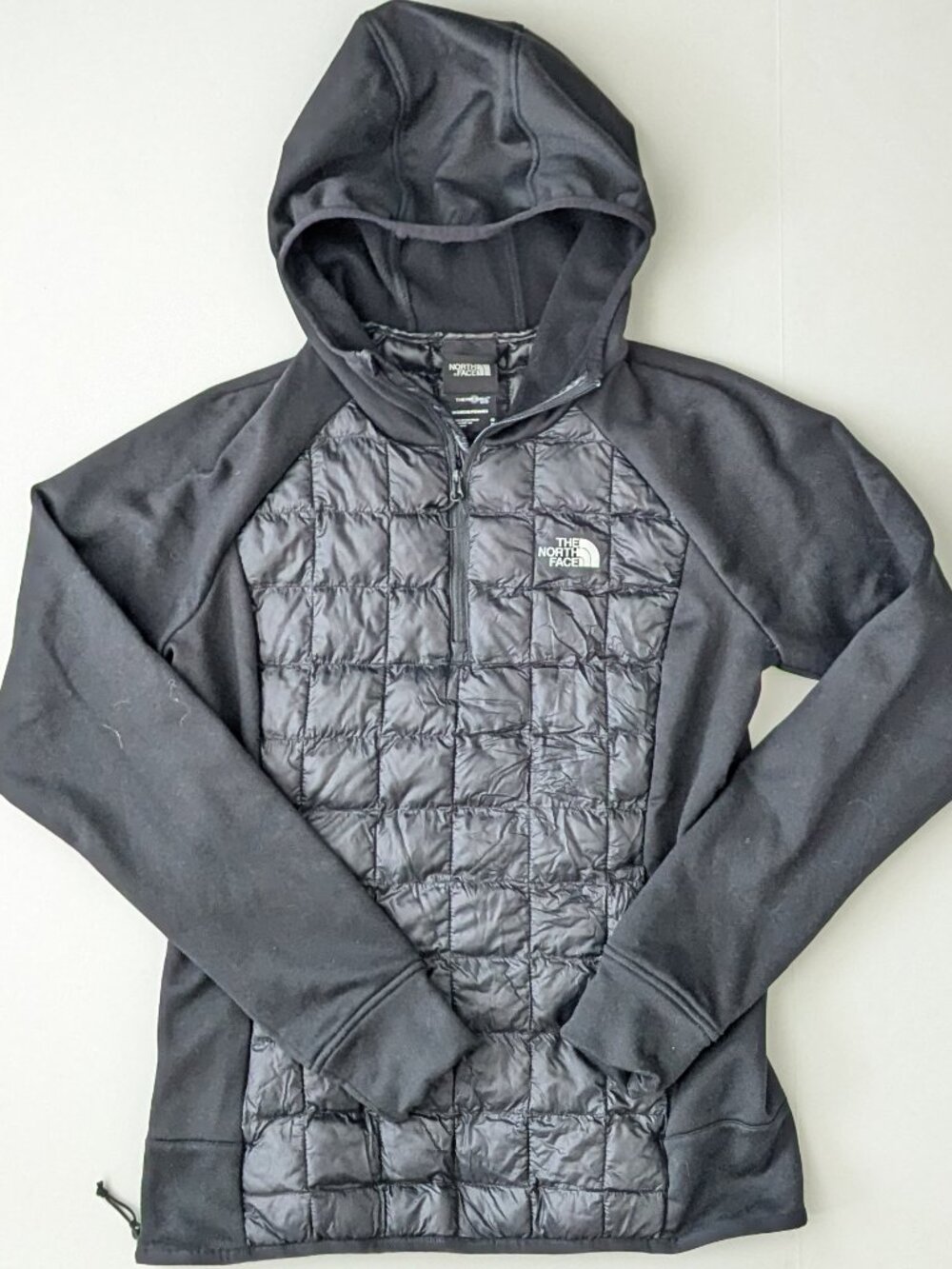 The North Face Thermoball Hybrid Jacket Black Womens Medium